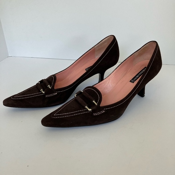 Claudia Ciuti Pumps w Kitten Heels, Maroon, Women’s 7M - Picture 1 of 9